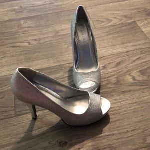 Rampage silver heels!